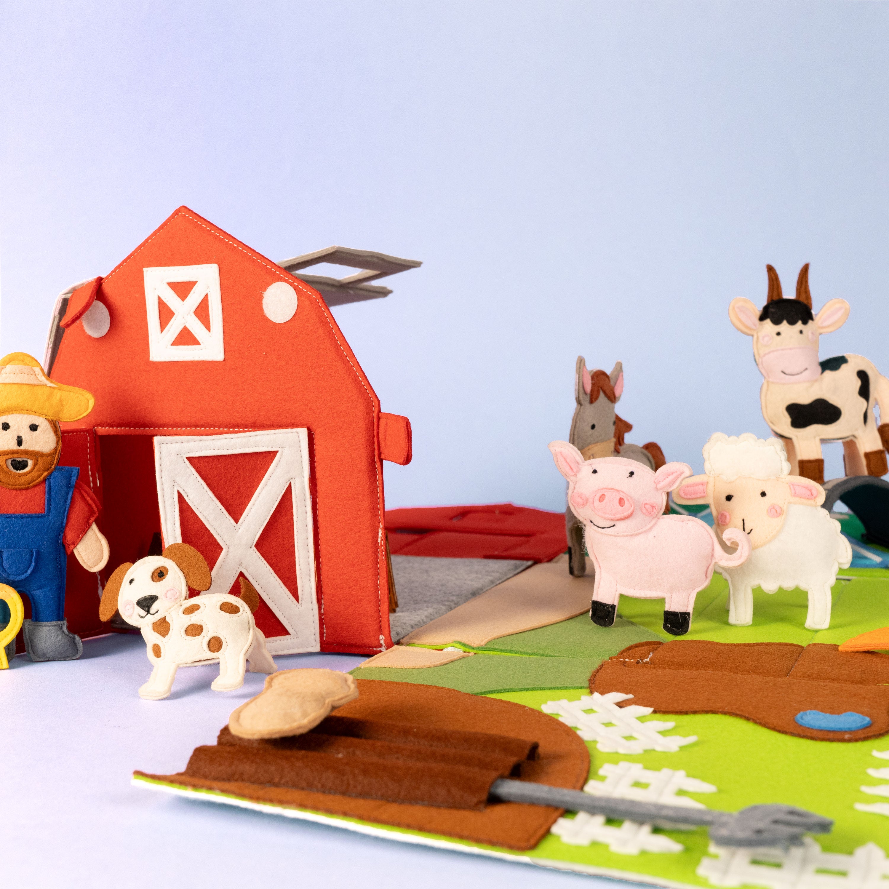 Unterwegs auf der Farm – Bauernhof zum Aufklappen, ab 24 Monaten