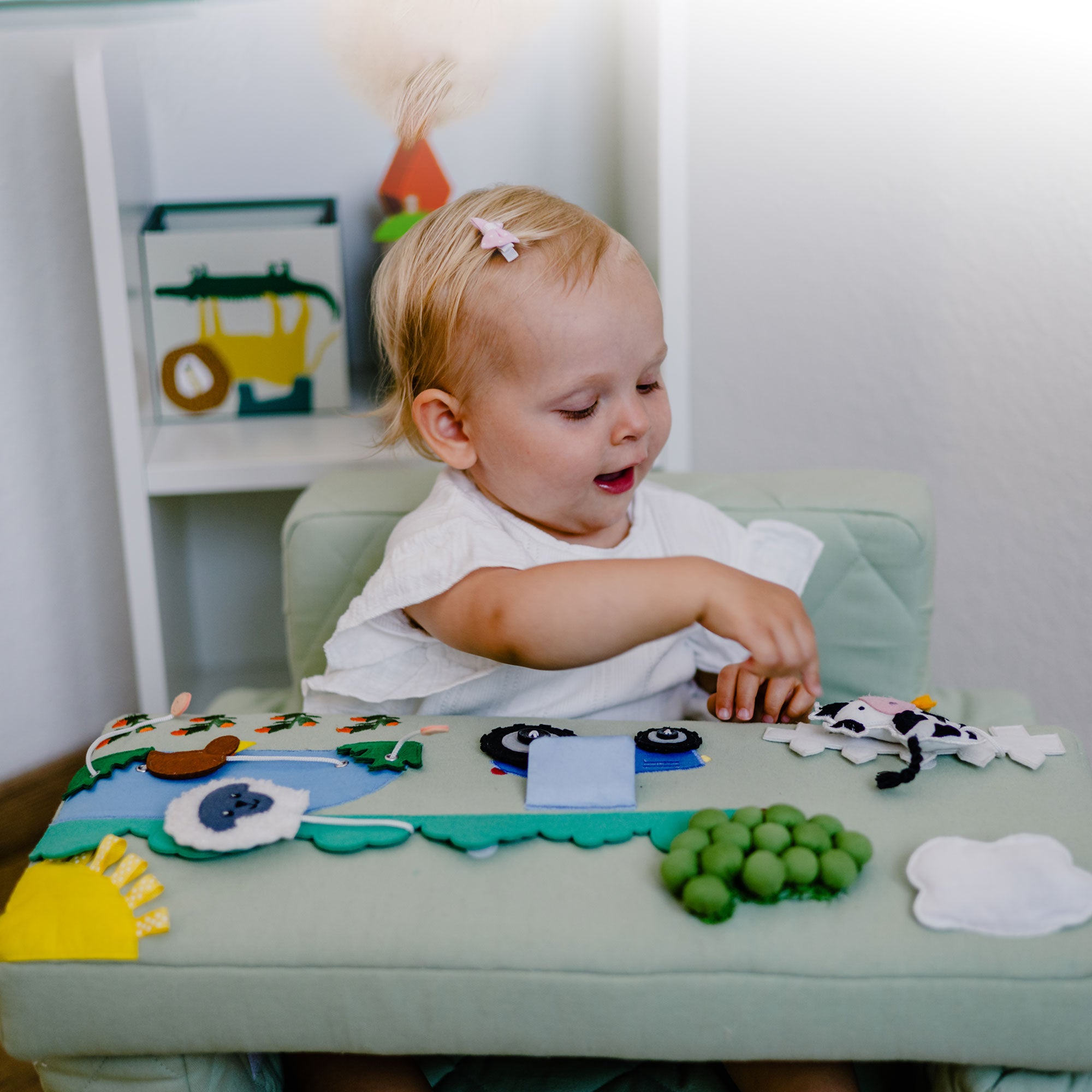 Activity Sessel mit Bauernhof Auflage