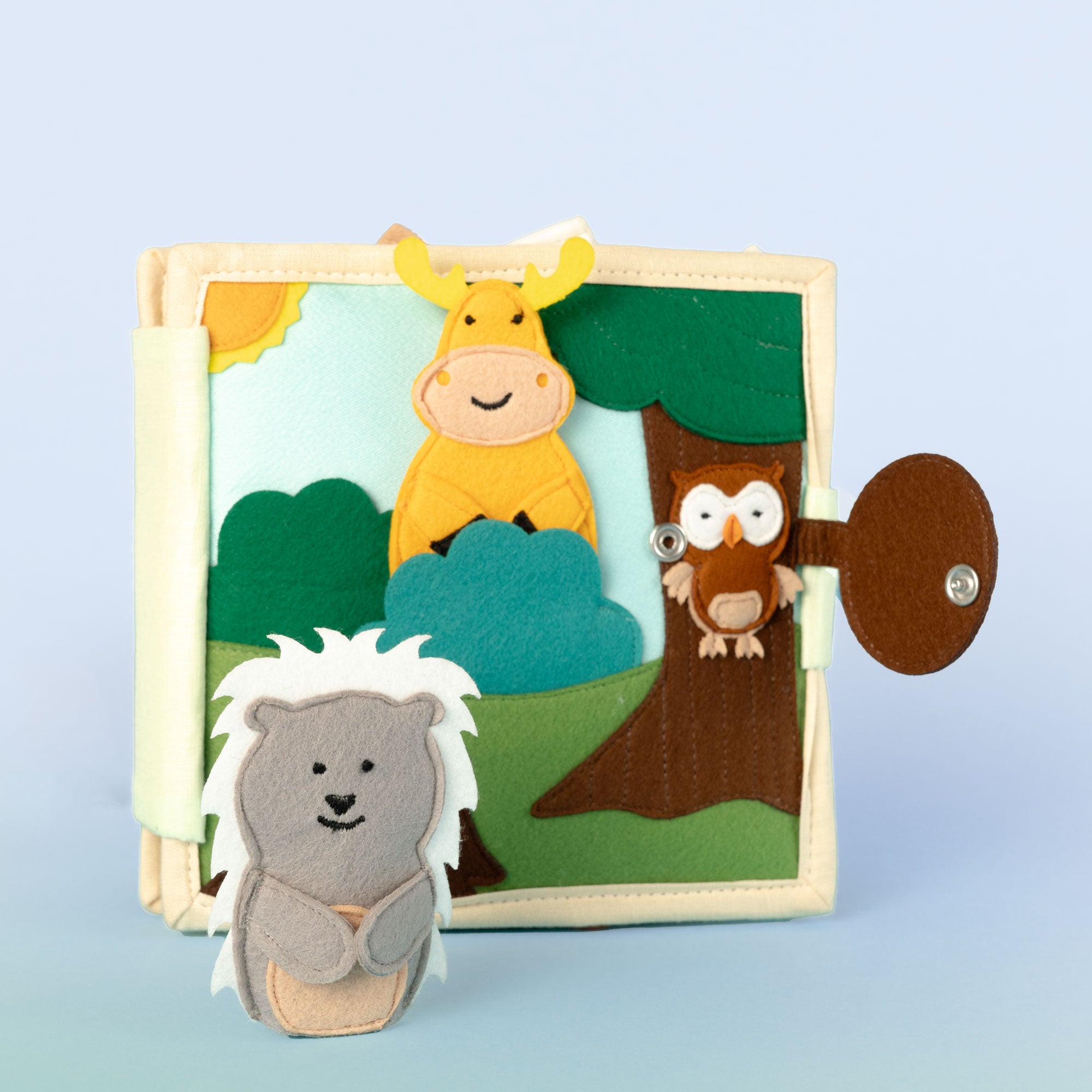 Les amis des animaux - 6 pages Mini Quiet Book