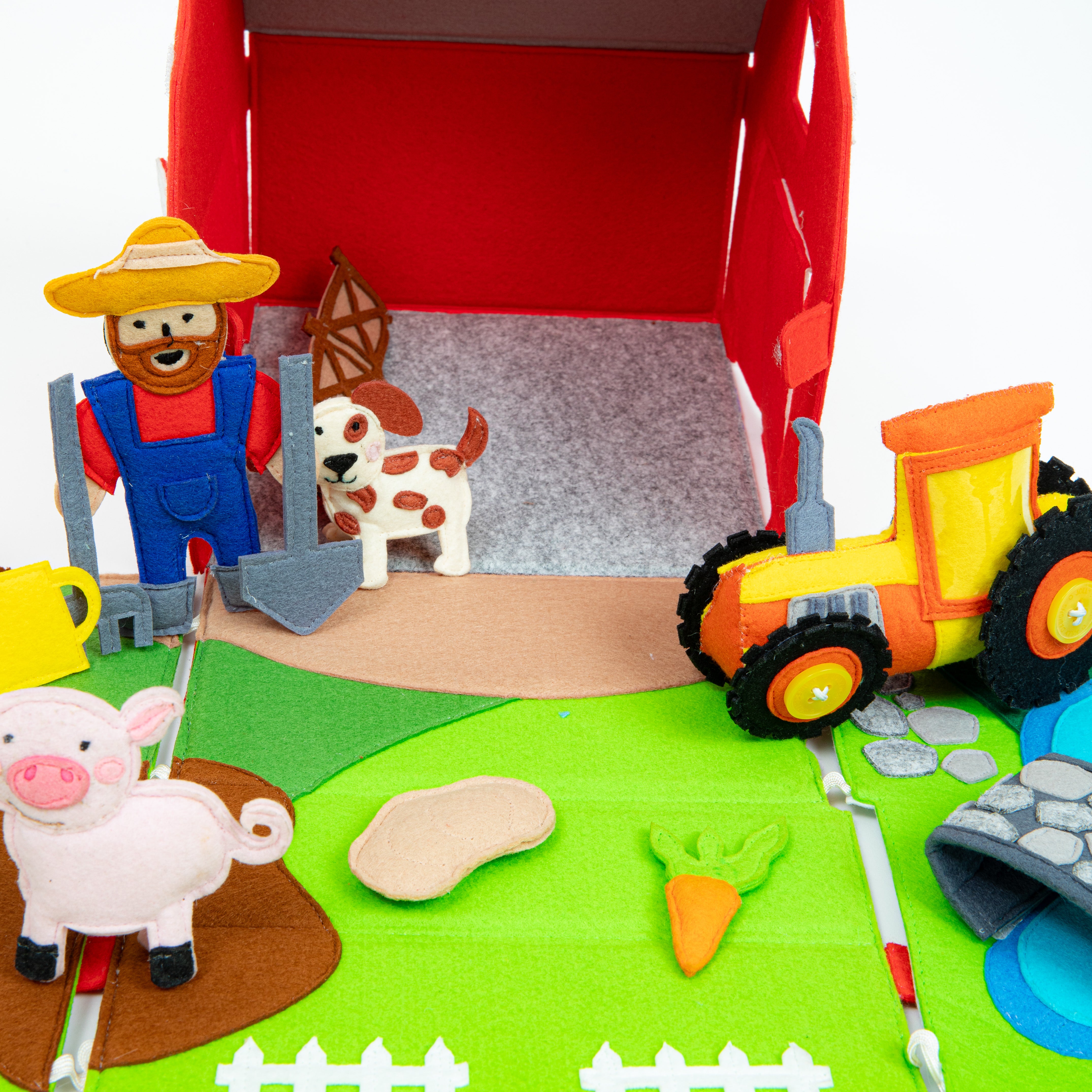 Unterwegs auf der Farm – Bauernhof zum Aufklappen, ab 24 Monaten