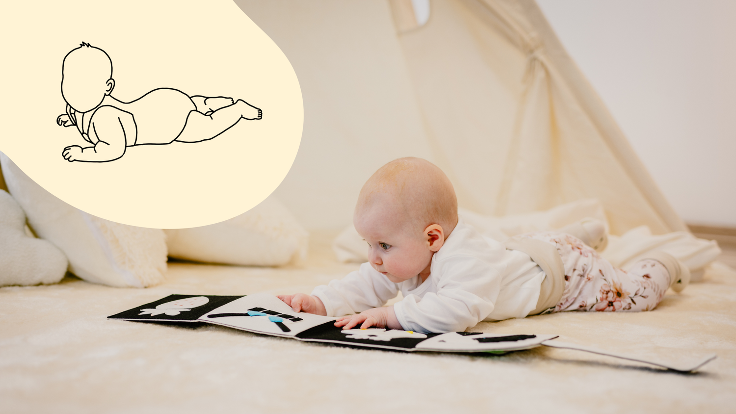 Bauchlage beim Baby: 6 Gründe, warum sie wichtig ist