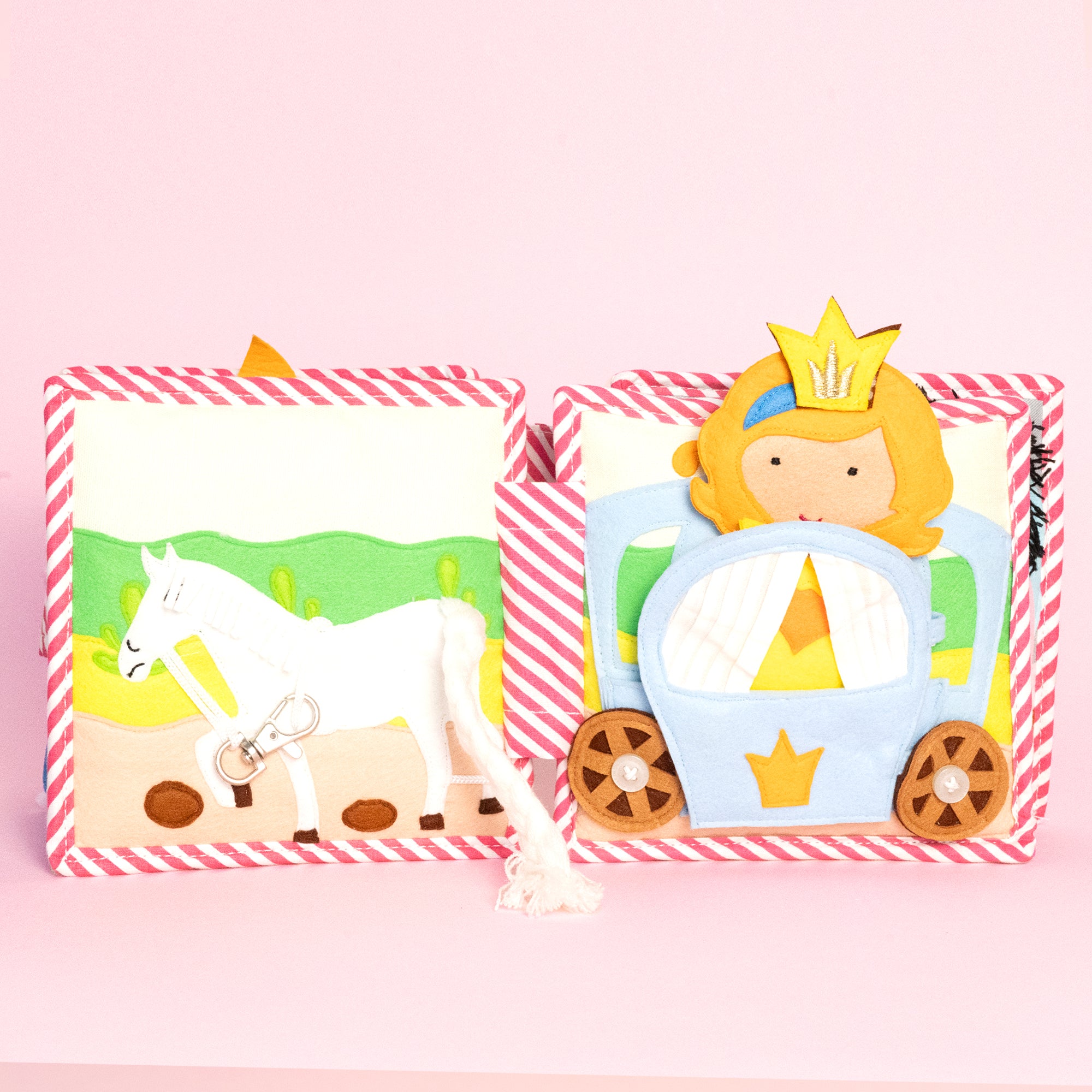 Kleine Prinzessin – 6 Seiten Mini Quiet Book