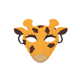 Giraffe Filzmaske