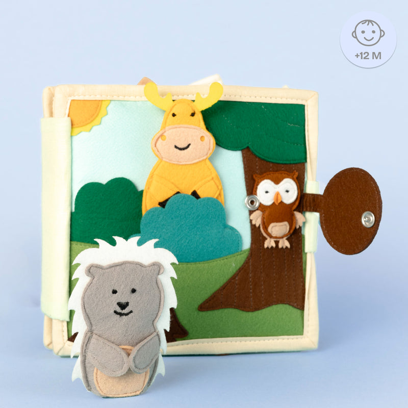Tierfreunde – Mini Quiet Book ab 2 Jahren