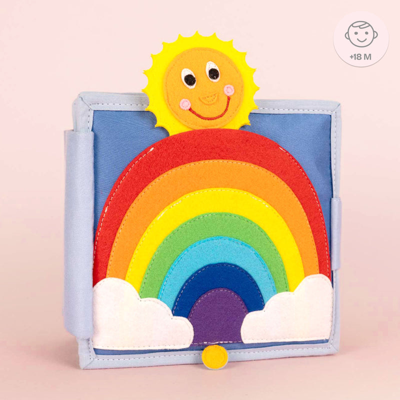 Sonnenschein – Mini Quiet Book ab 2 Jahren