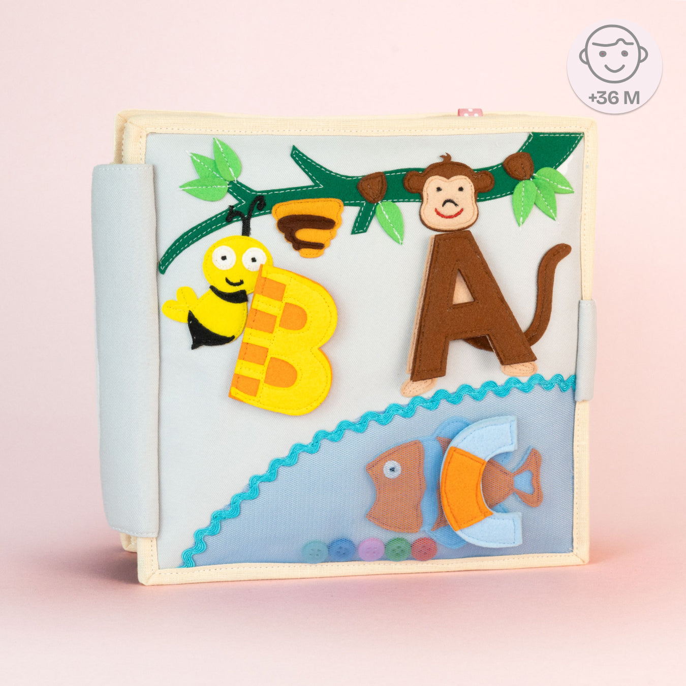 Mein erstes ABC- 8 Seiten Quiet Book