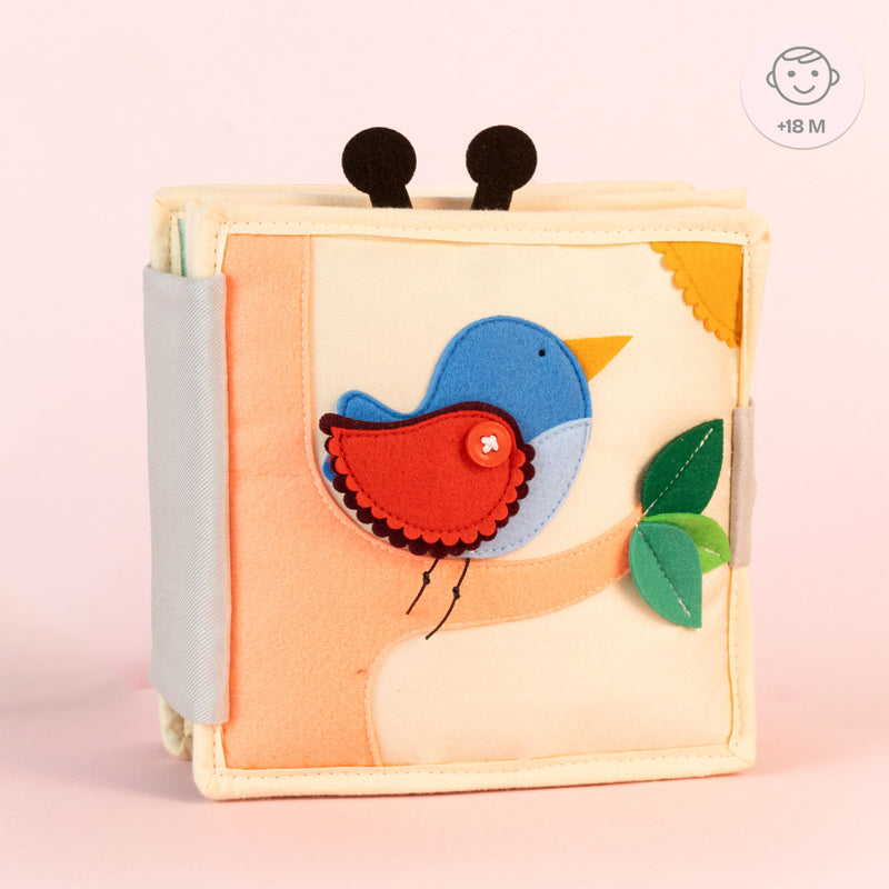 Magischer Vogel – Mini Quiet Book ab 2 Jahren