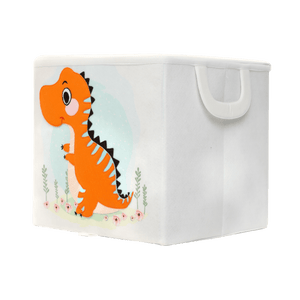 Boîte de rangement - Mignon Dino (carrée)