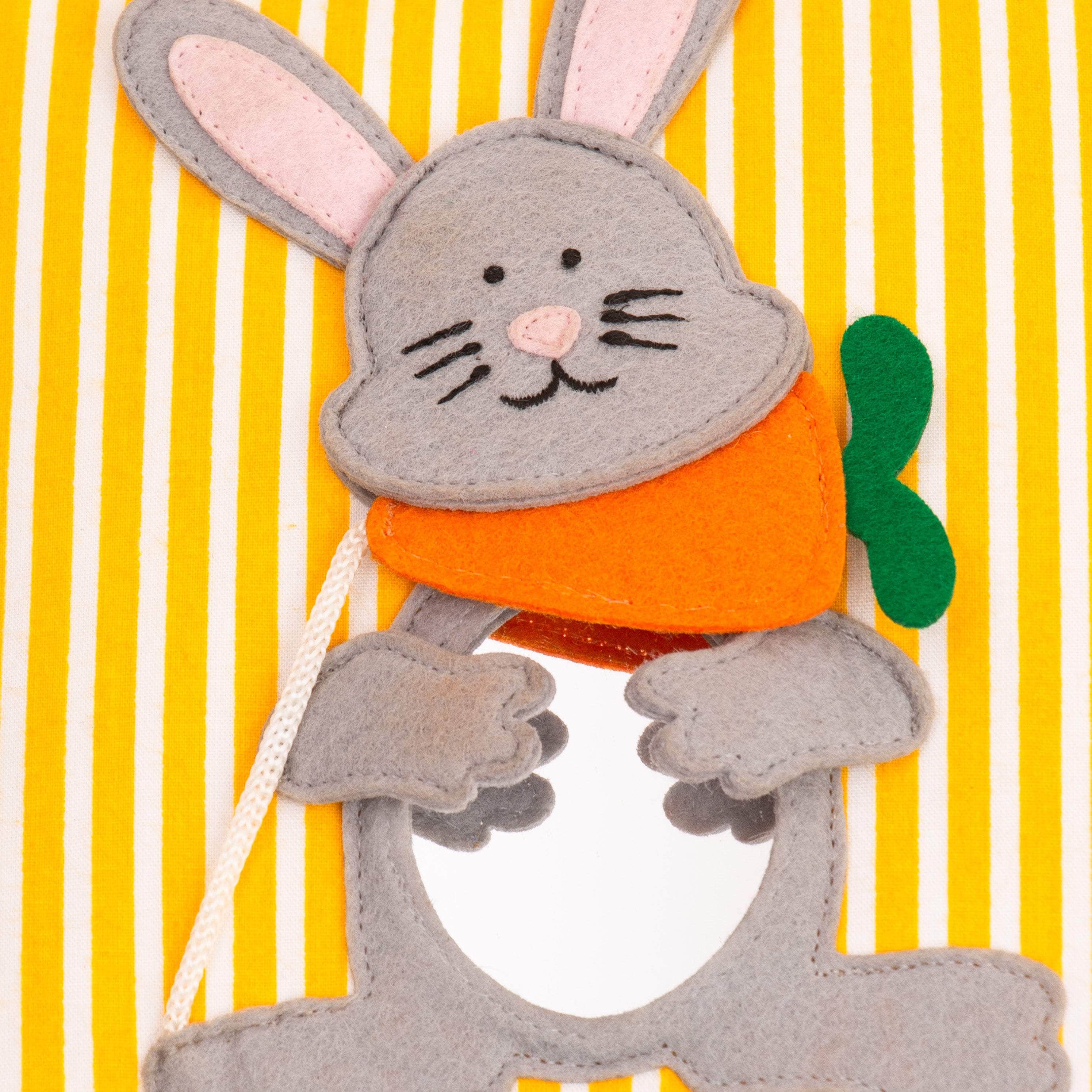 Funny Bunny - 6 Seiten Mini Quiet Book