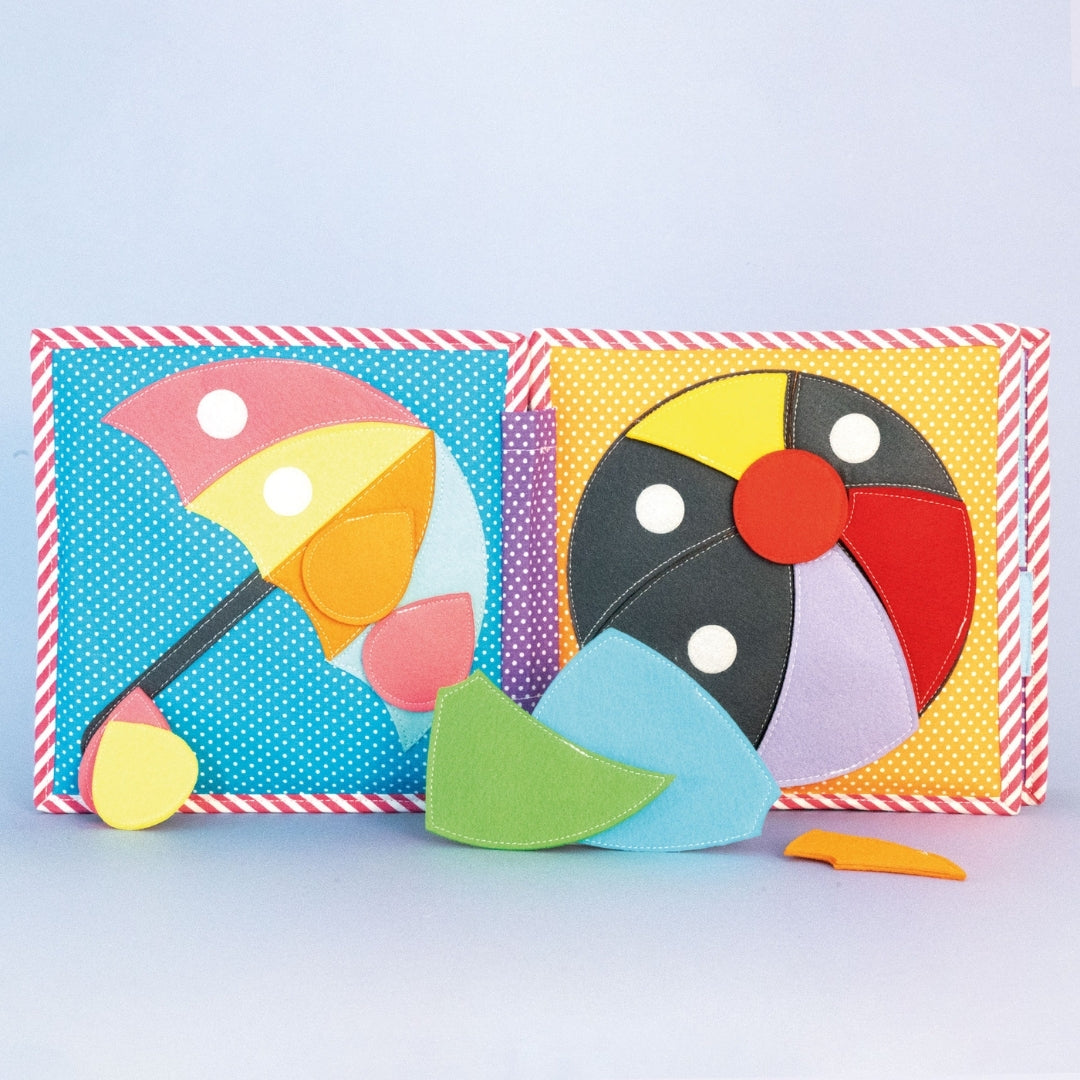 Bunte Raupe