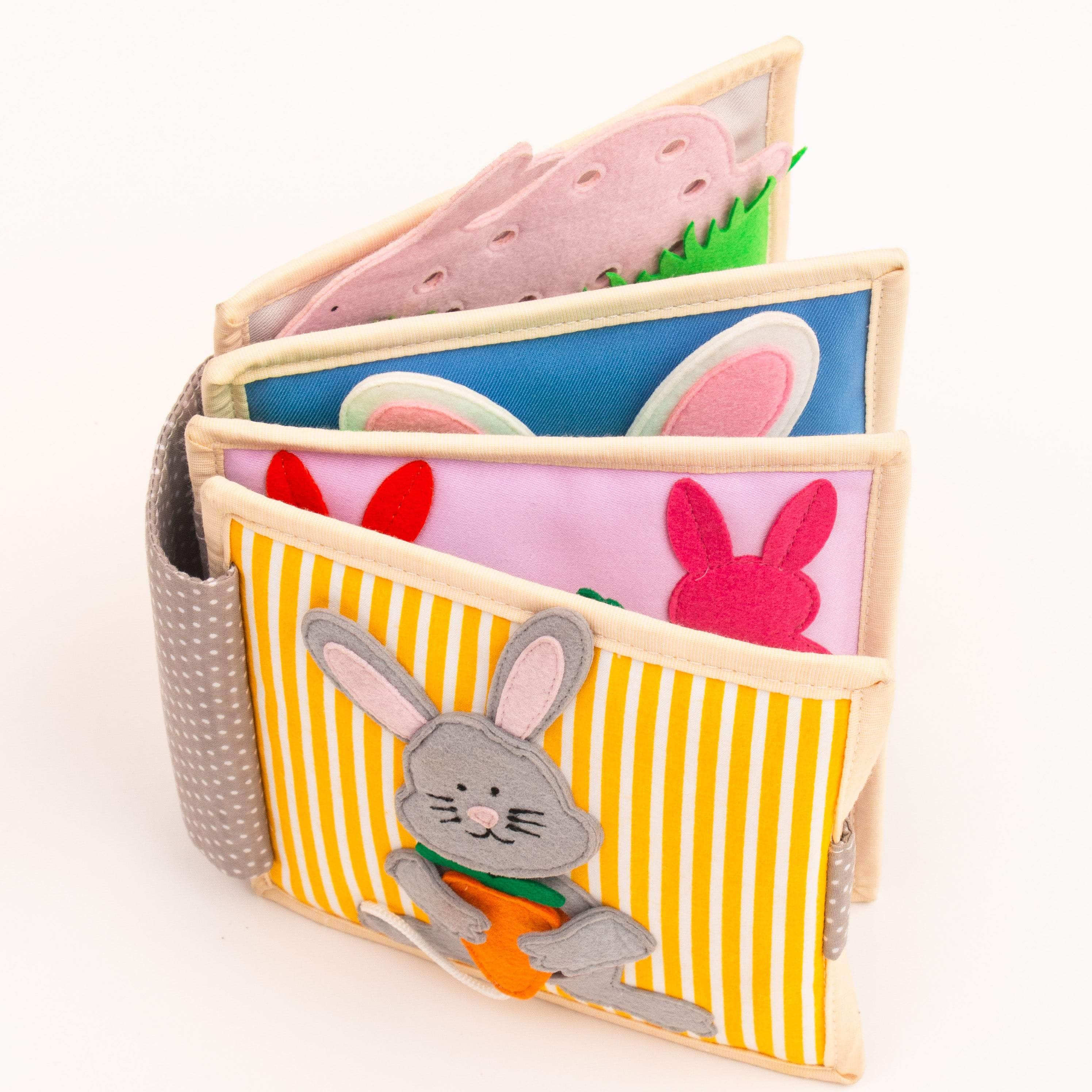 Funny Bunny - 6 Seiten Mini Quiet Book