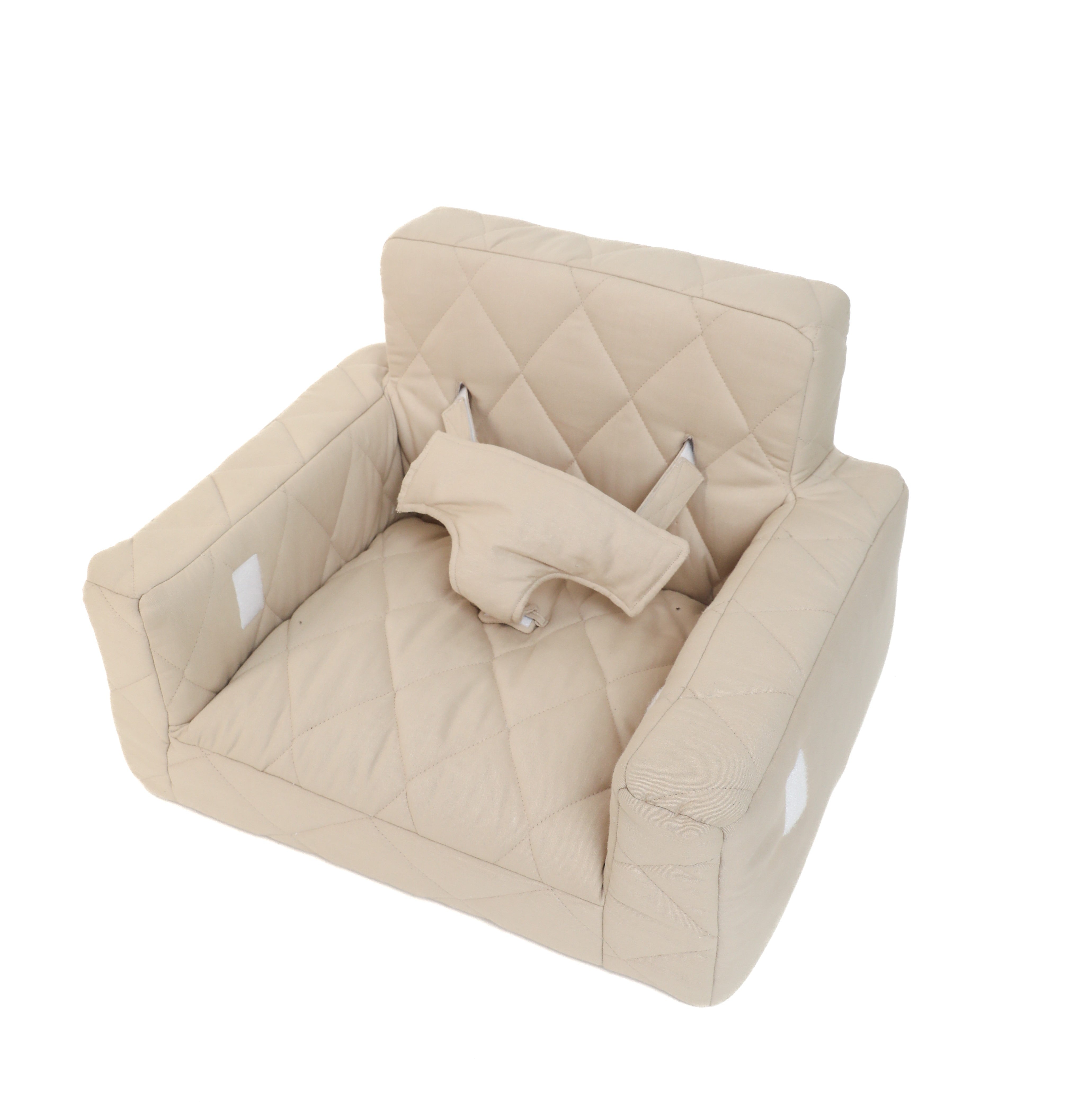 Activity Sessel eckig Activity Sessel Ecki beige mit Kontraste Auflage